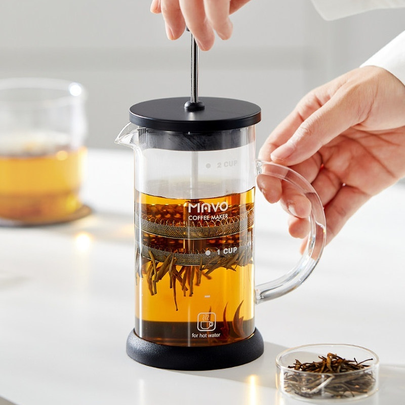 Cafetera francesa MAVO con fil - Coffee Tea Pots reseña y precio