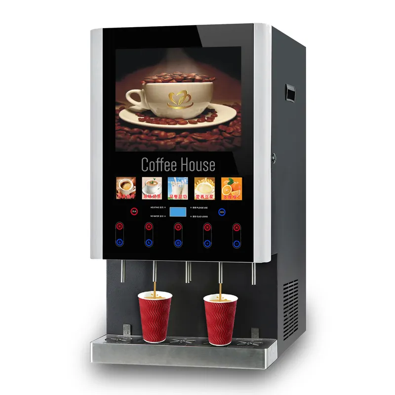 Máquina Expendedora de Café He - Coffee Tea Vending Machine For Office reseña y precio