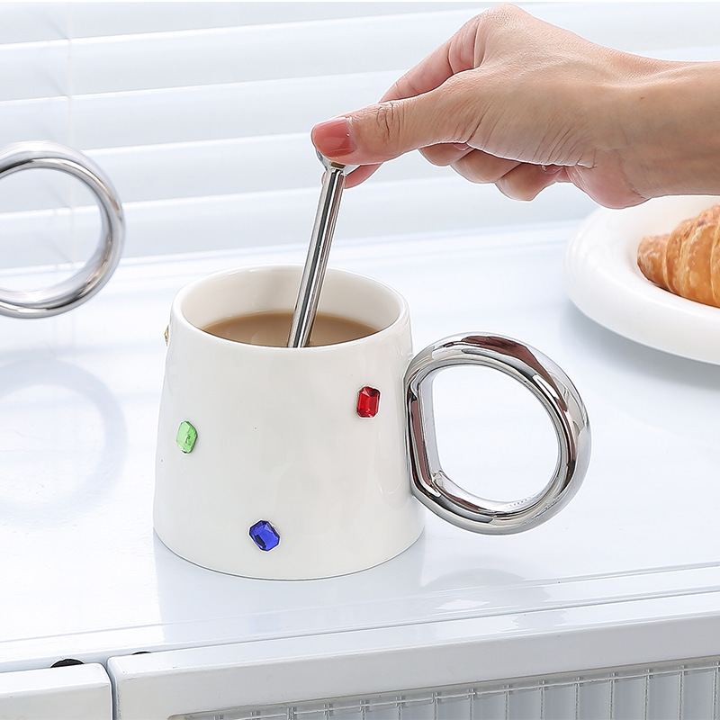 Taza de cerámica de piedras pr - Coffee Tea Friends reseña y precio