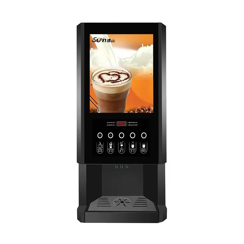 Máquina de Café Instantáneo E3 - Coffee Tea Vending Machine For Office reseña y precio