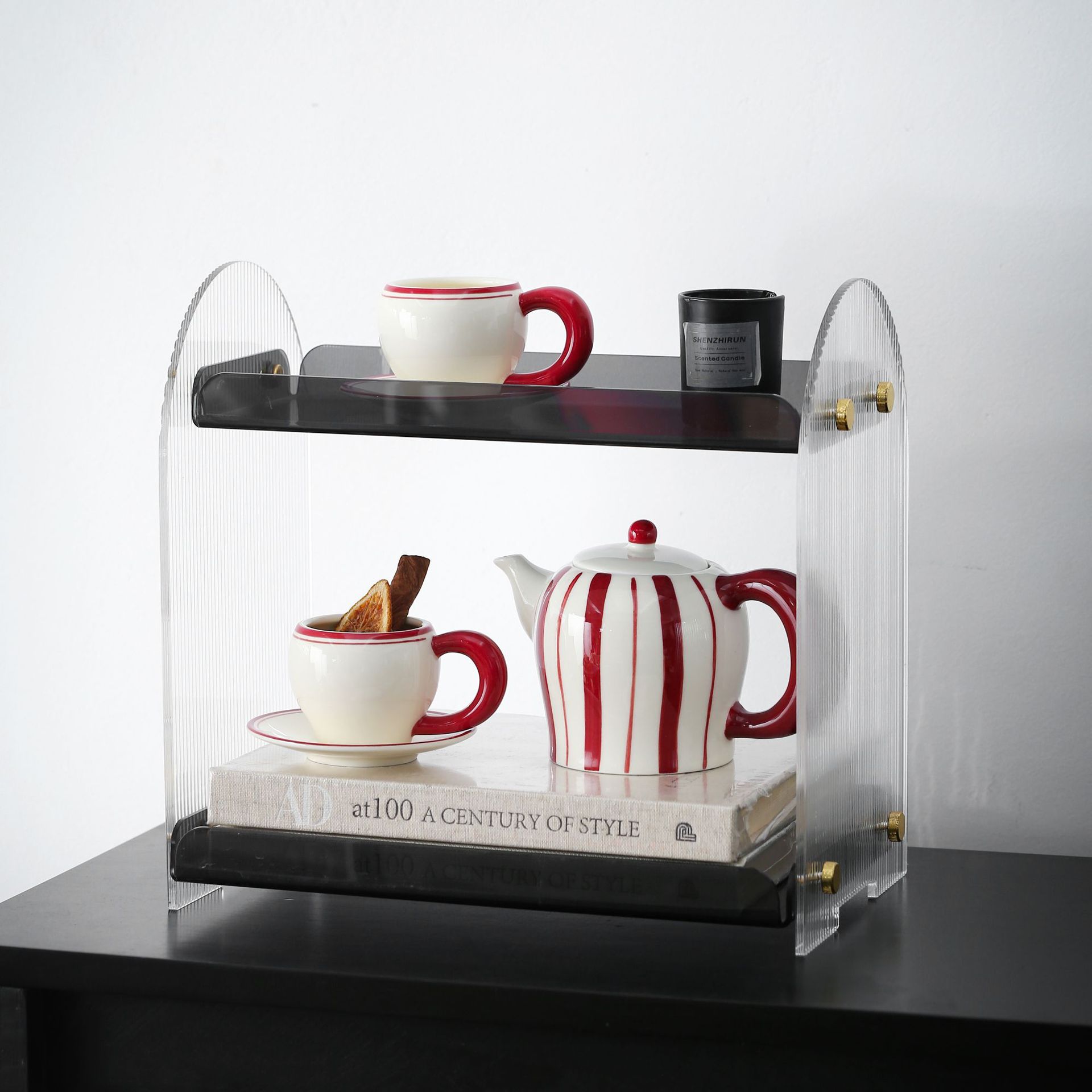 Juego de Tazas y Platillos de  - Coffee Tea Pots reseña y precio
