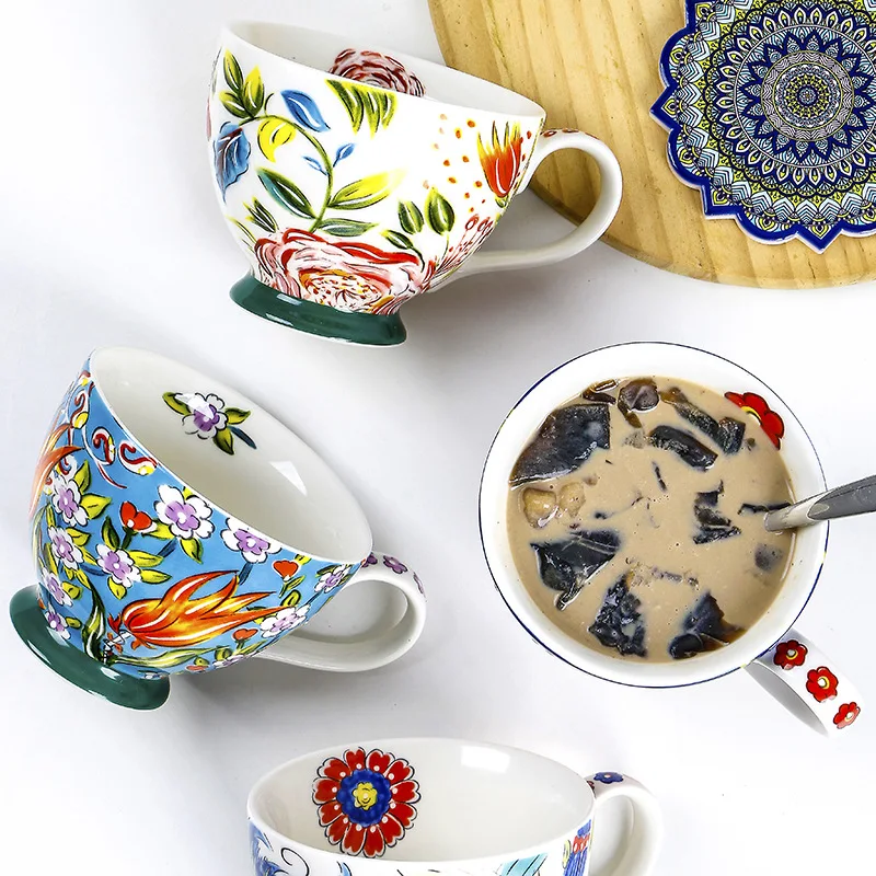 Taza de café de desayuno de ce - Coffee Tea And Cocoa reseña y precio