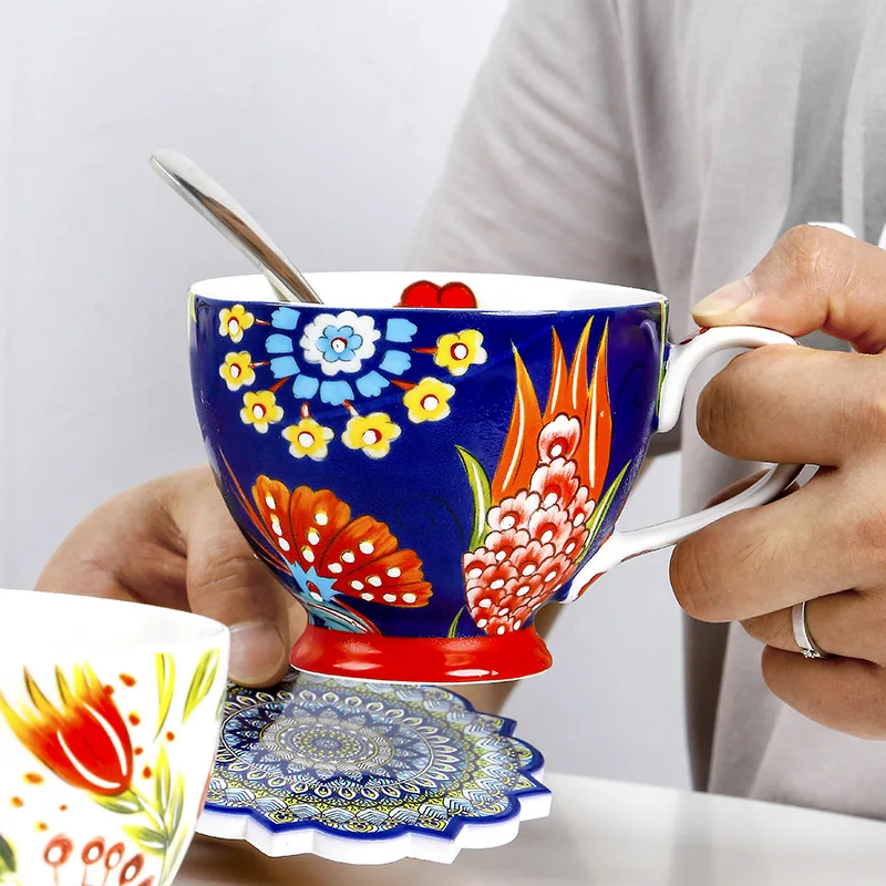 Taza de café de desayuno de ce - Coffee Tea And Cocoa reseña y precio
