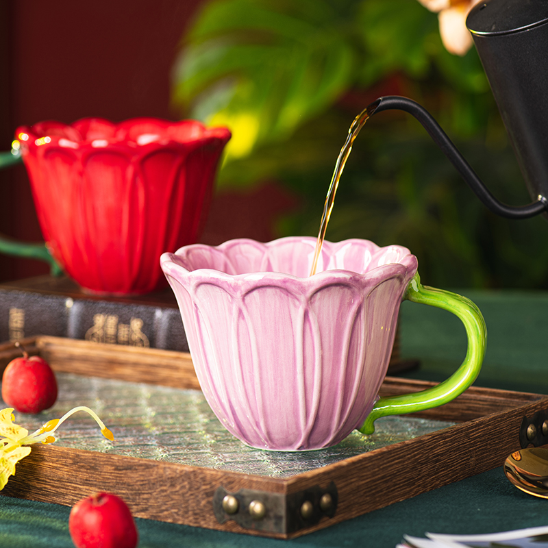Taza de café de cerámica creat - Coffee Tea English reseña y precio
