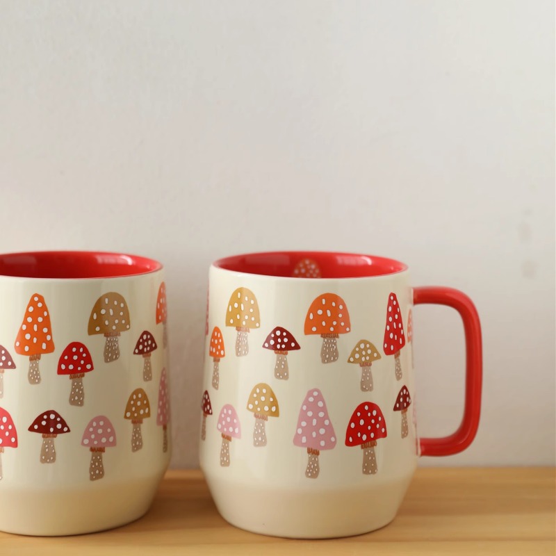 Taza de agua con forma de seta - Coffee Tea English reseña y precio