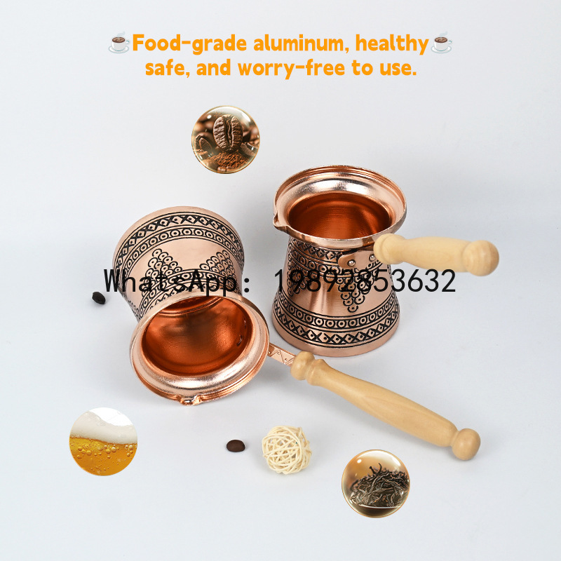 Cafetera turca PYJ hecha a man - Coffee Tea Pots reseña y precio