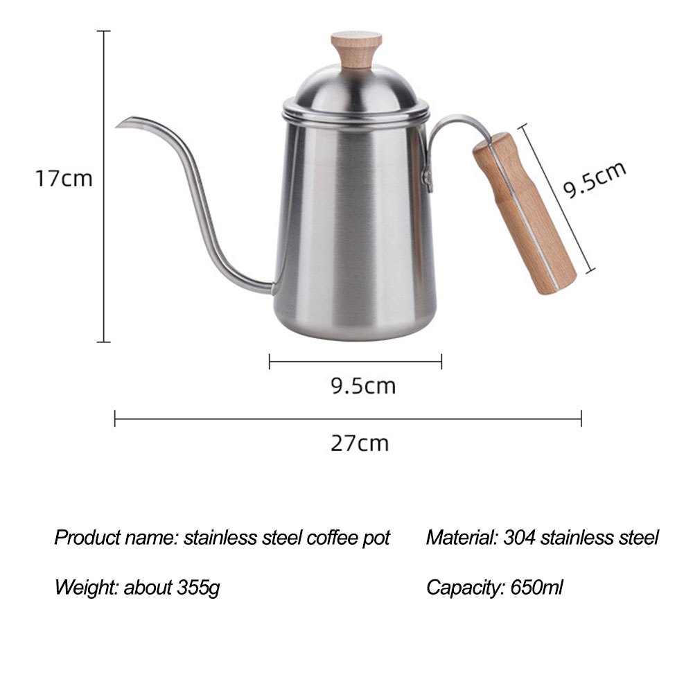 Hervidor de café con cuello de - Coffee Tea Pots reseña y precio