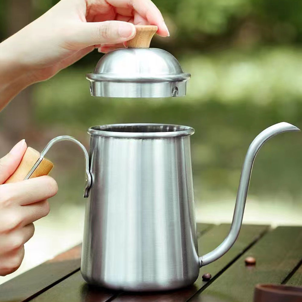 Hervidor de café con cuello de - Coffee Tea Pots reseña y precio