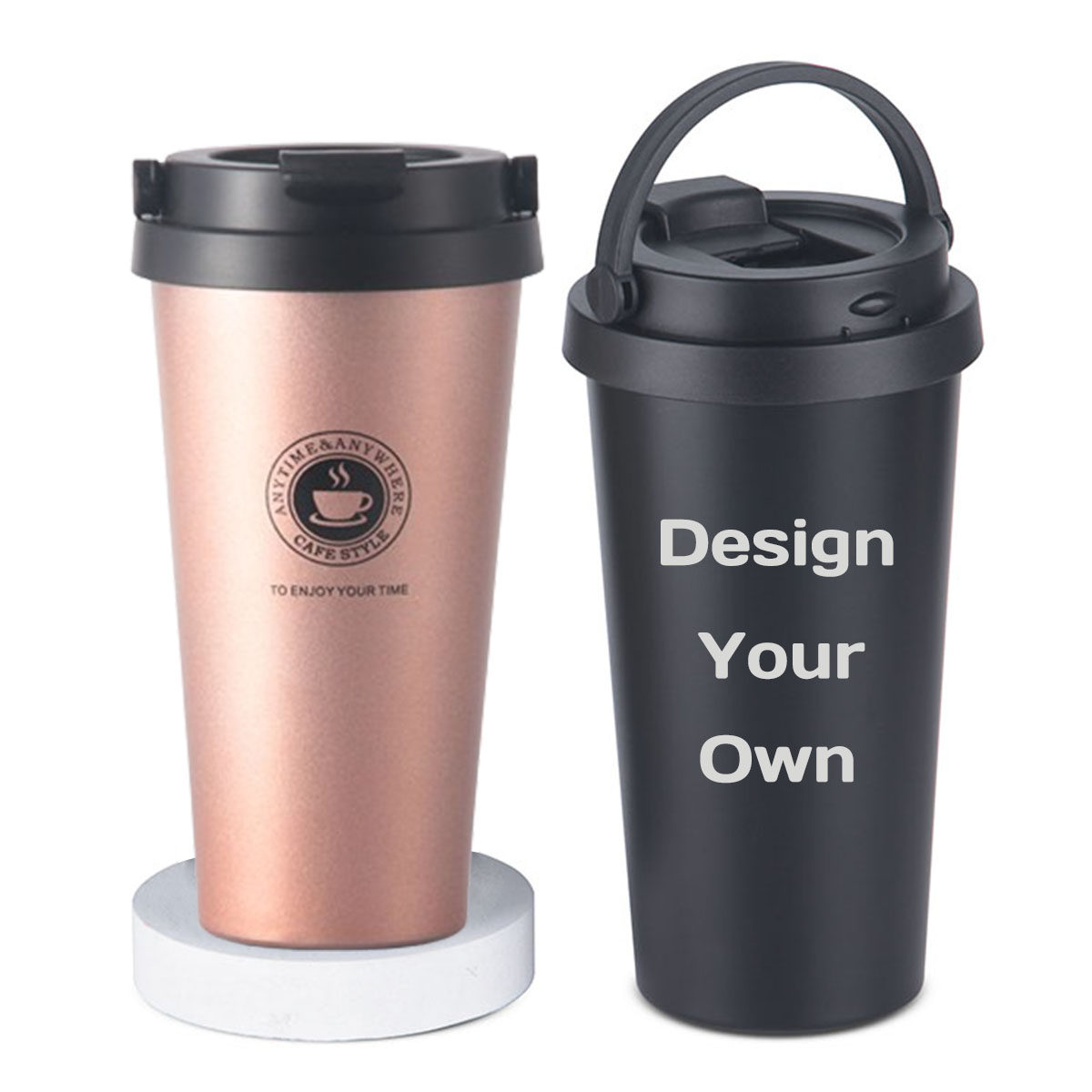 Taza de Café de Viaje Aislada  - Double Wall Mug reseña y precio
