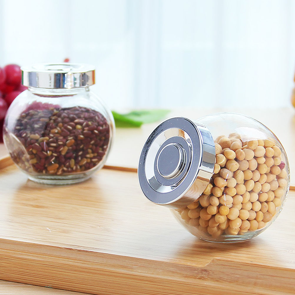 8 Frascos de Vidrio Transparen - Coffee And Tea Glass reseña y precio
