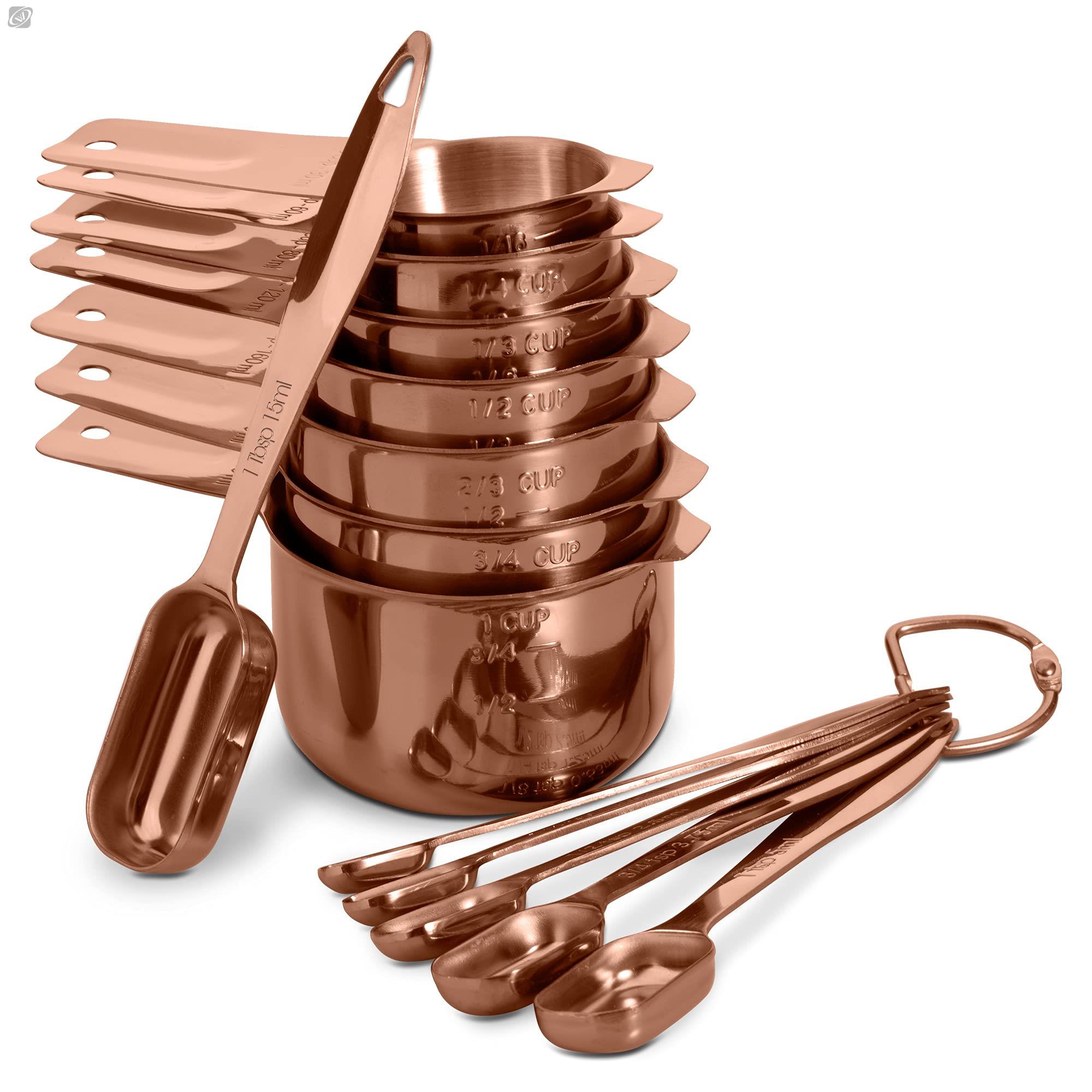 Juego de cucharas medidoras de - Coffee Tea Sugar Set reseña y precio