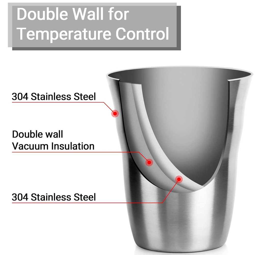 Paquete de 2/3 tazas de Metal, - Double Wall Mug reseña y precio