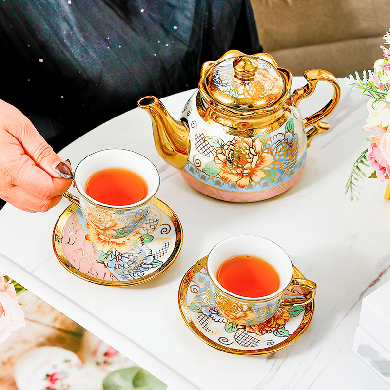 Juego de 14 piezas de té europ - Coffee Tea English reseña y precio